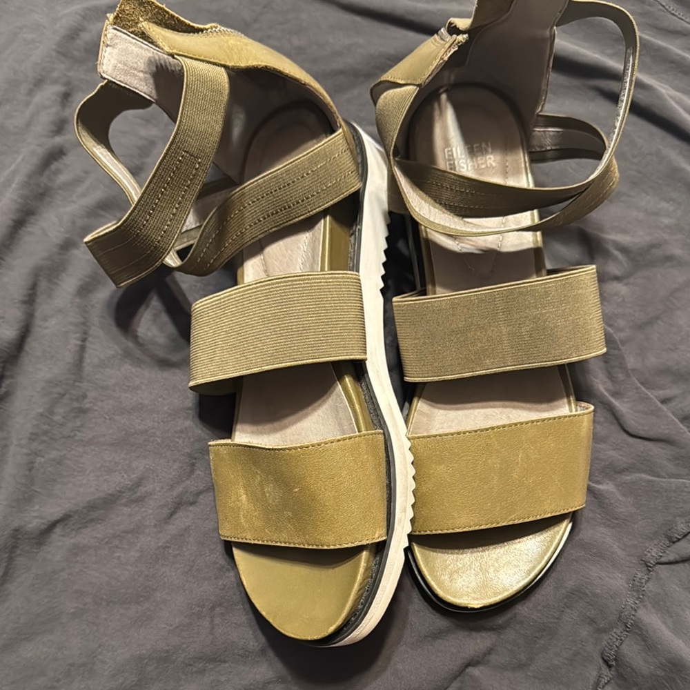 Eileen Fisher  Sandals Modern Platform Design